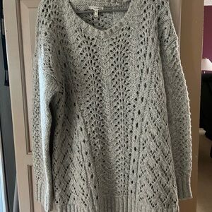 Maurices Light Gray Knit Sweater